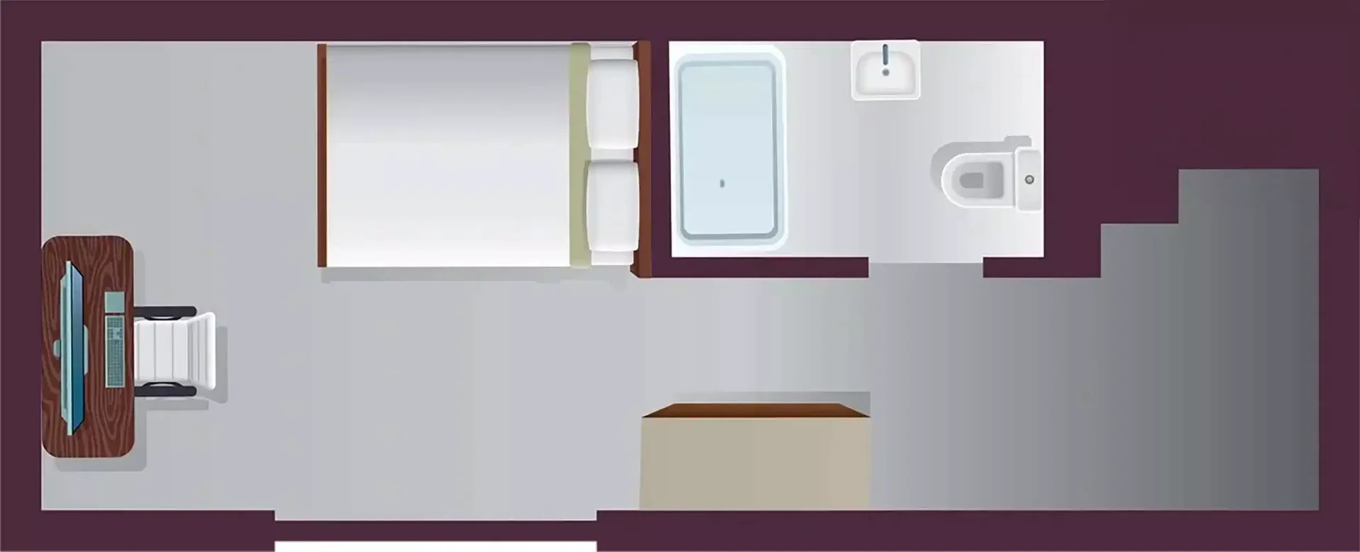 Budget-friendly student room close to campus in 