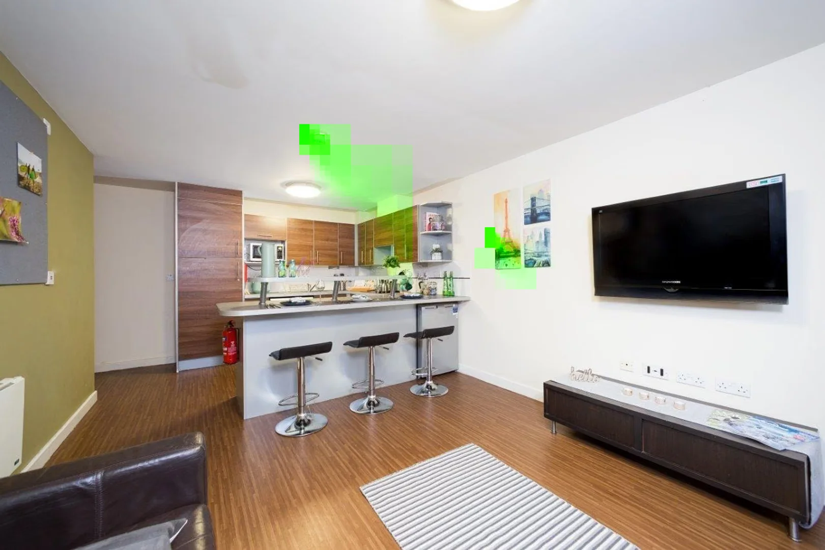 Habitación en apartamento estudiantil en alquiler en , completamente amueblado