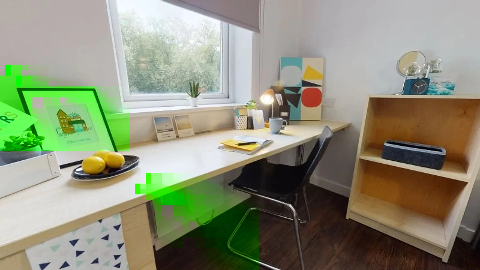 Chambre confortable pour étudiants disponible dans