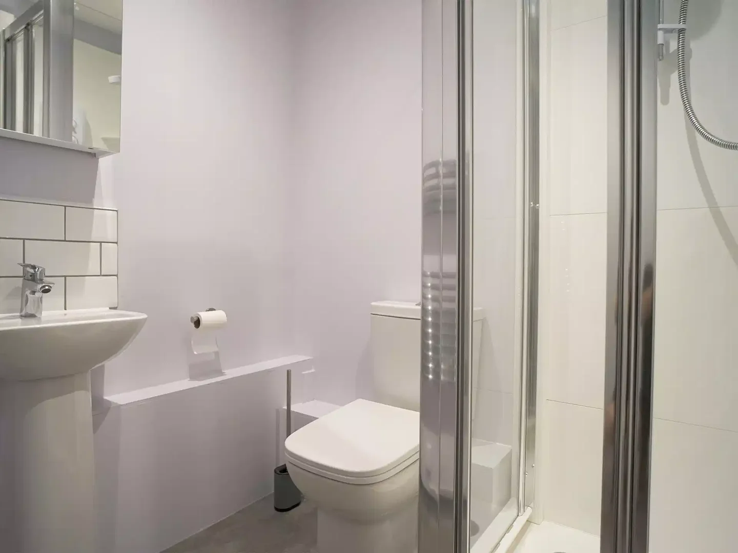 Habitación asequible para estudiantes con buena iluminación en 