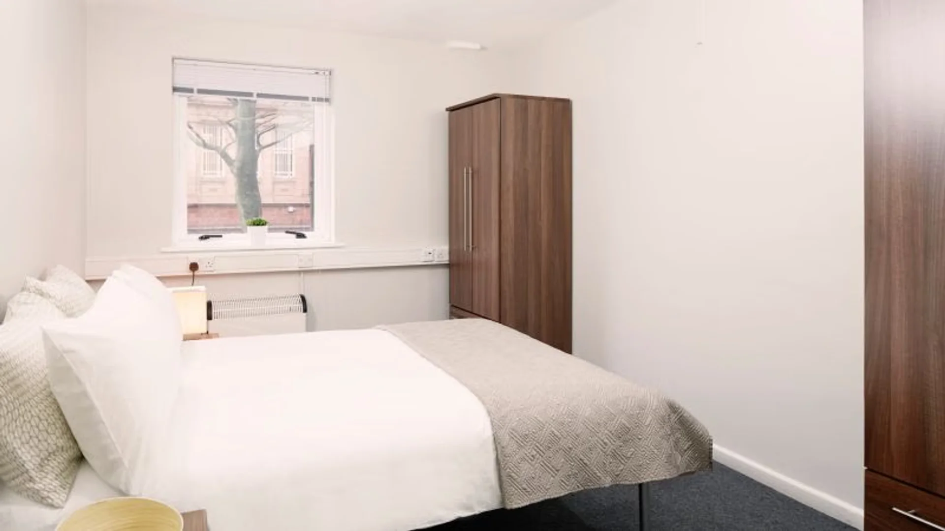 Chambre conviviale pour les étudiants dans avec des équipements modernes