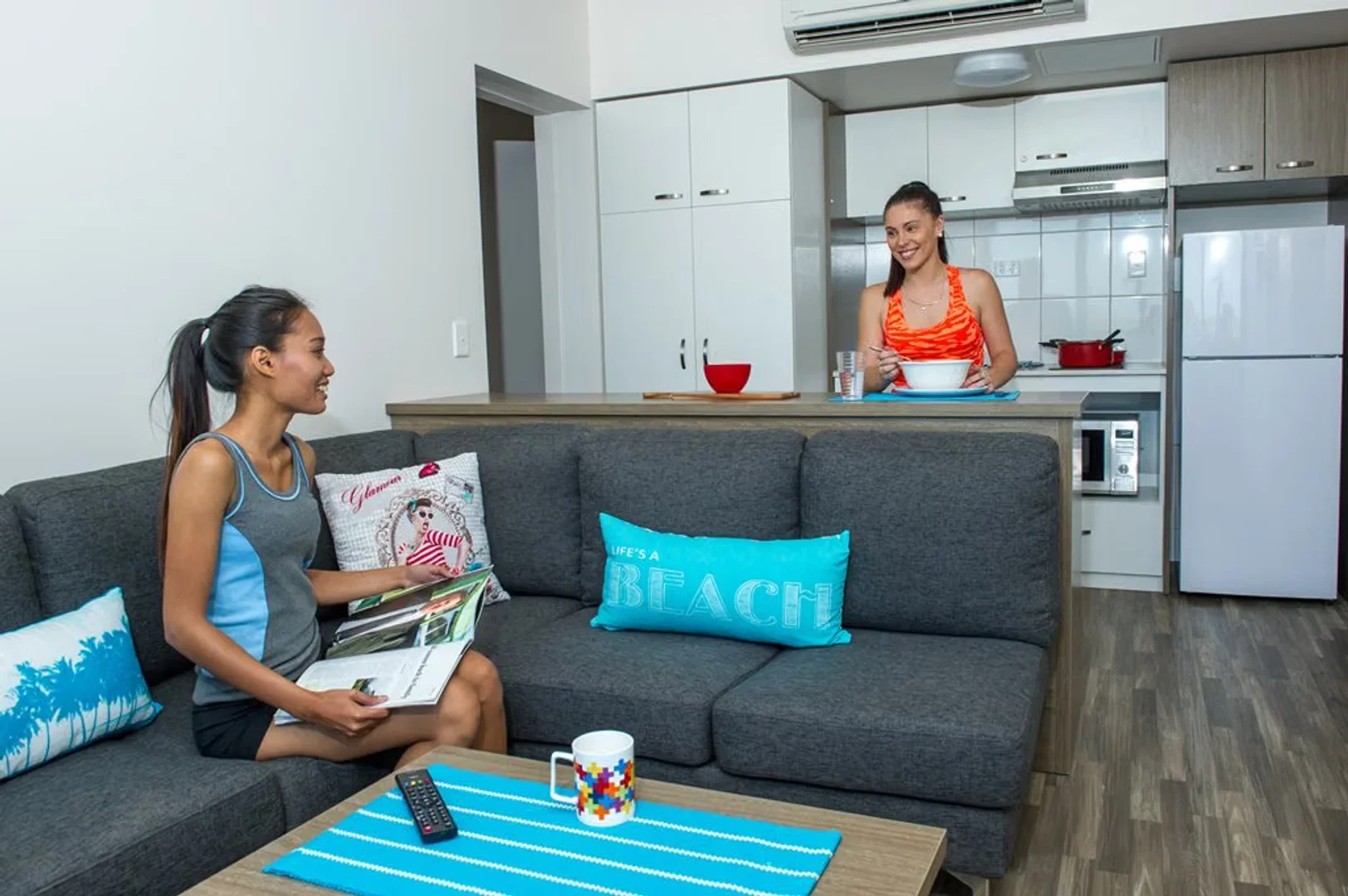 Bright and airy student room with easy university access in 