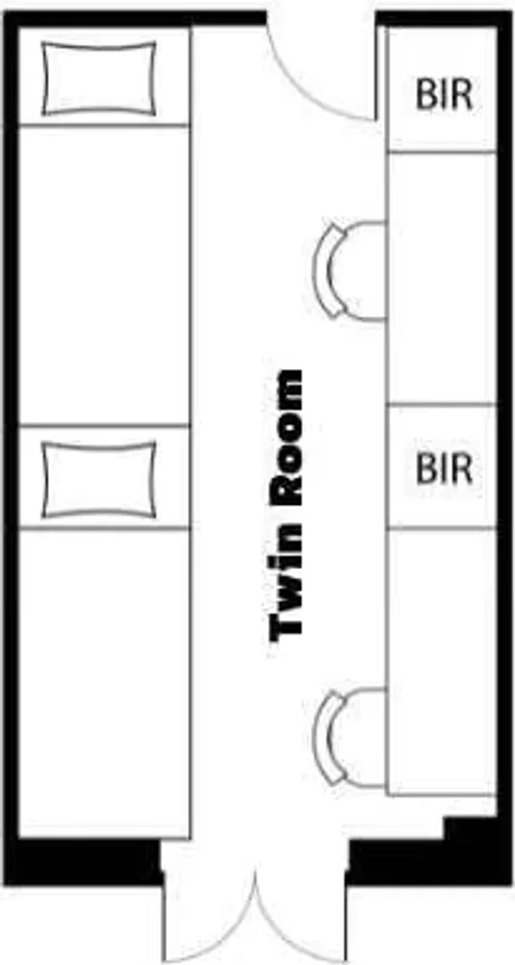 Student-friendly room in with modern amenities