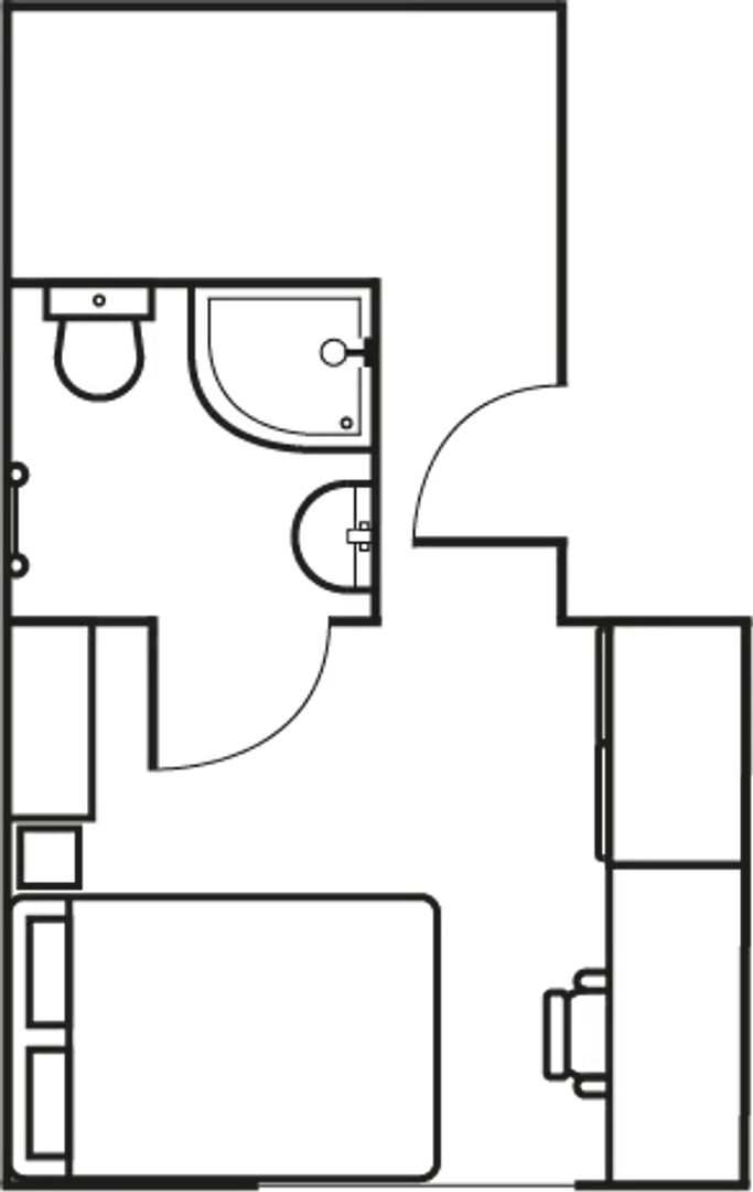 Quarto de estudante funcional perfeito para estudar em 