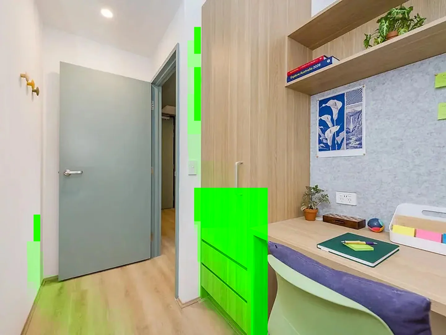 Comfortable and spacious student room in 