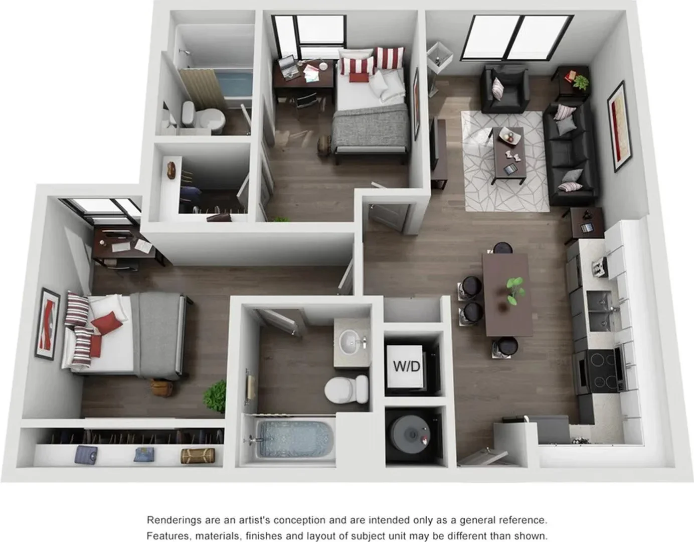Chambre à louer dans un appartement d'étudiant à , entièrement meublée
