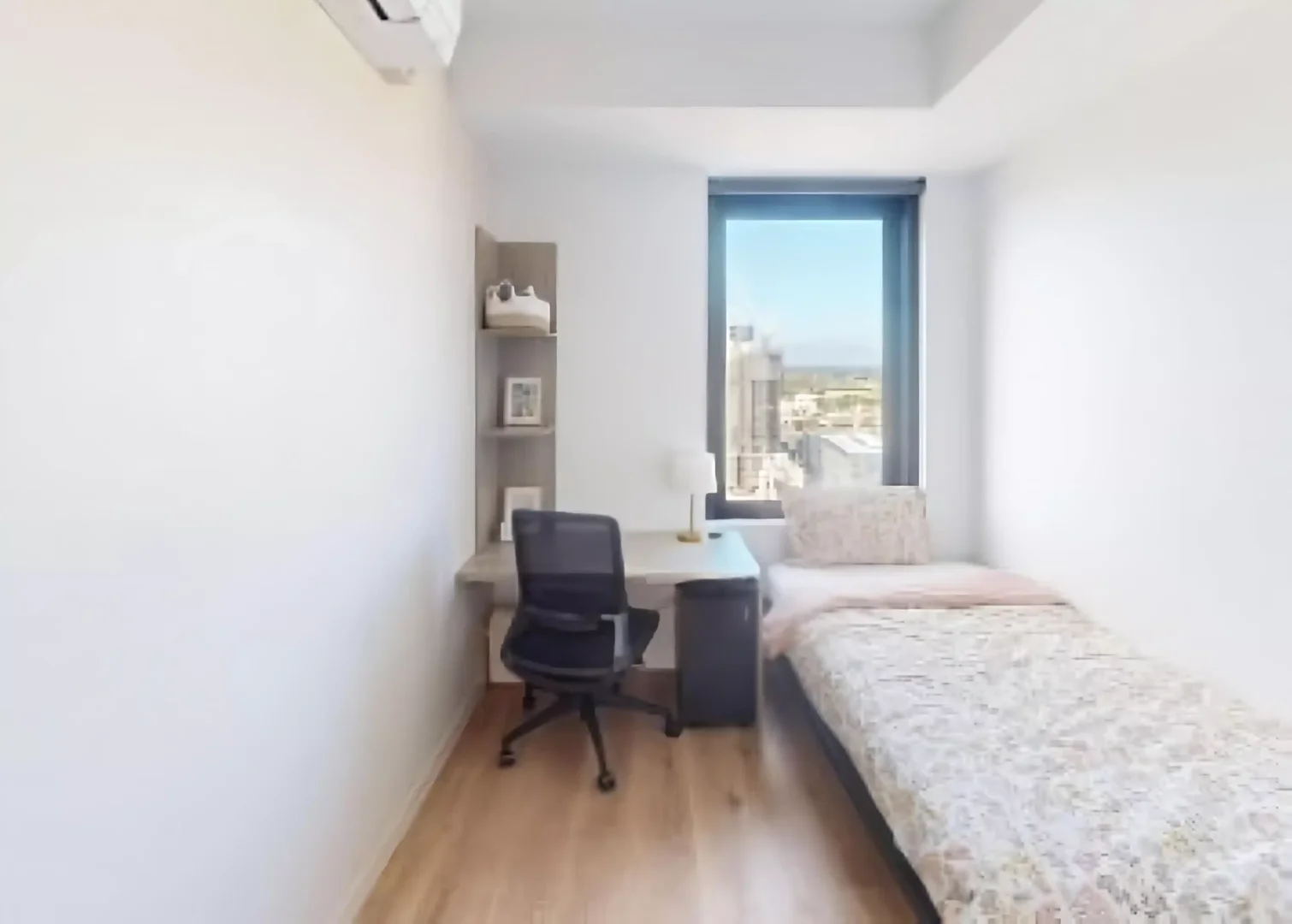 Niedrogi apartament typu studio z niezbędnymi funkcjami w 