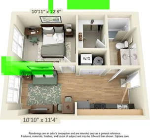 Chambre privée à Rio Grande Street, image 6 de 36