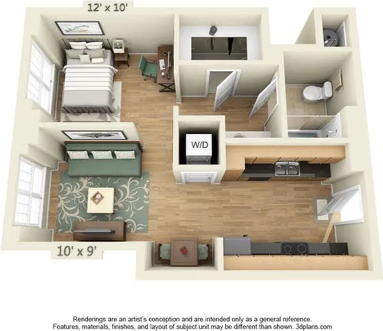 Quarto de estudante funcional perfeito para estudar em 