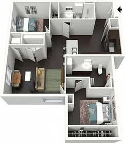 Özel oda konumu West 23rd Street, 2 23 görüntüsü