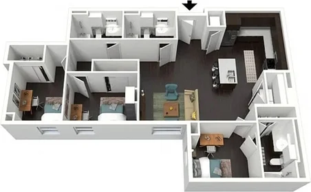 Private room at West 23rd Street, image 1 of 10