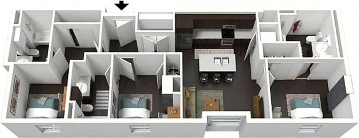 Quarto privado em West 23rd Street, imagem 1 de 10