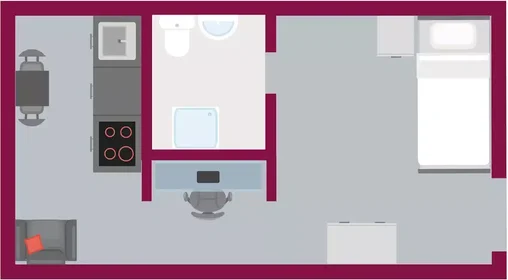 Studio at ST5 1LD, image 2 of 16