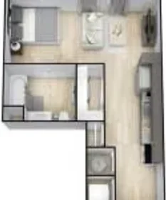 Monolocale in Morrissey Boulevard, immagine 3 di 49