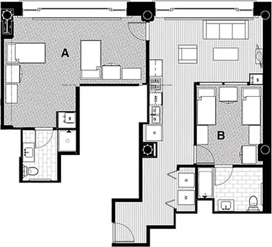 Habitación privada en West Van Buren Street, imagen 6 de 31