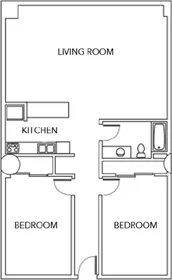 Habitación privada en Laclede Avenue, imagen 1 de 10