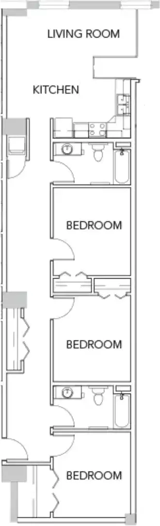 Chambre confortable pour étudiants disponible dans 
