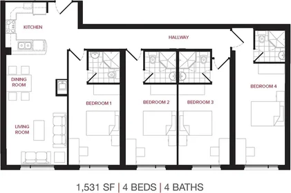 Habitación privada en Phillip Street, imagen 2 de 12