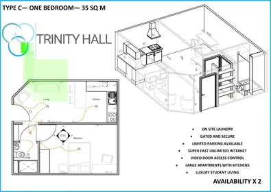Privatzimmer in der Holborn Approach, bild 11 von 38