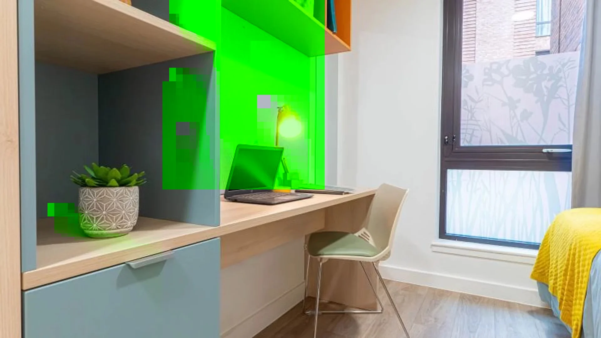 Chambre à louer dans un appartement d'étudiant à , entièrement meublée
