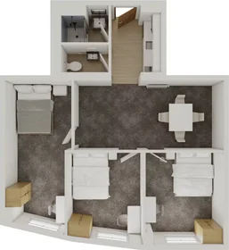 私人房间 在 Whitaker Place, 34的图像20
