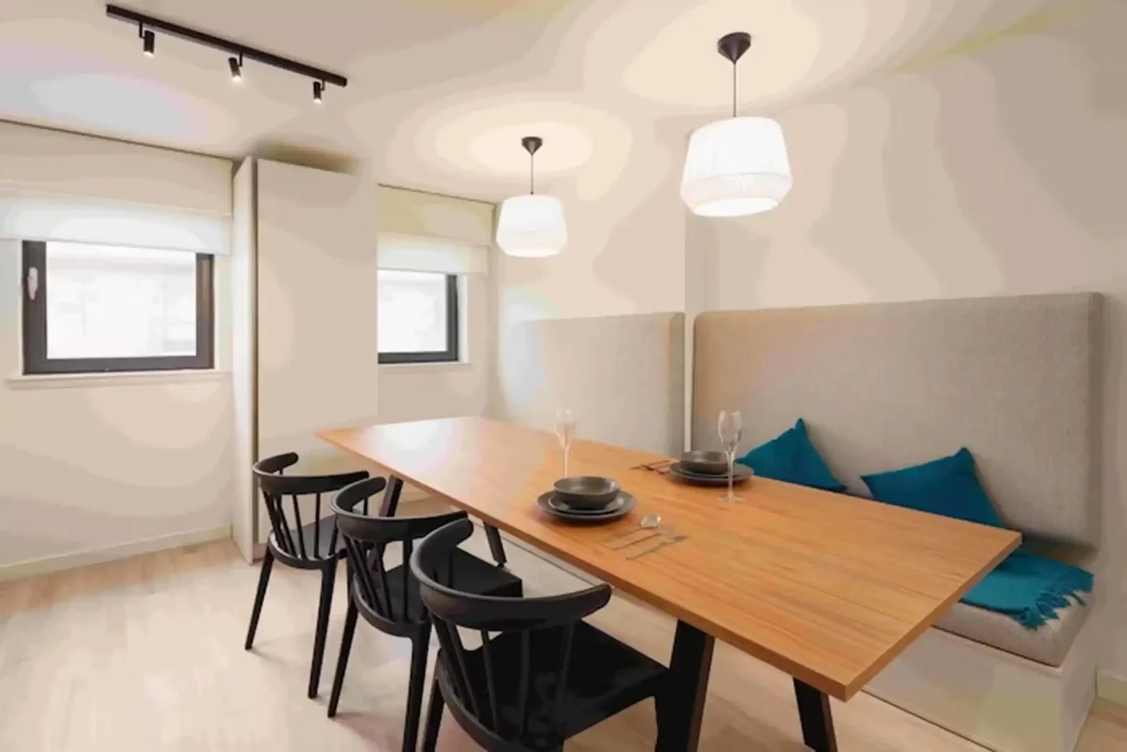 Habitación acogedora para estudiantes disponible en 