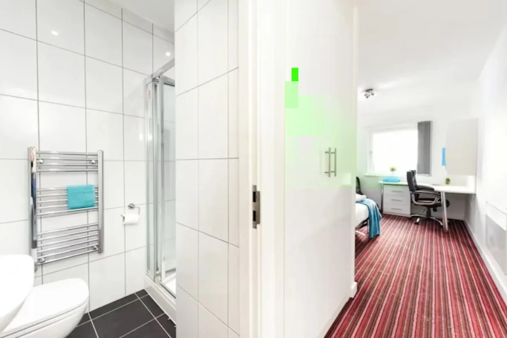 Habitación acogedora para estudiantes disponible en 