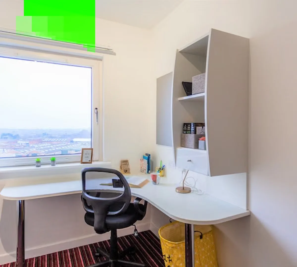 Habitación estudiantil económica cerca del campus en