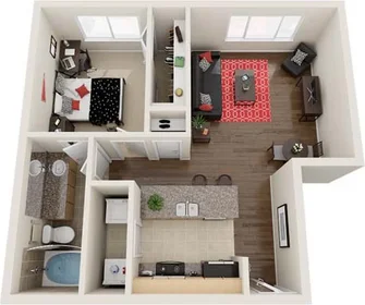 Özel oda konumu Guadalupe Street, 37 38 görüntüsü