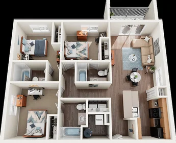 Habitación privada en West Hausman Road, imagen 10 de 49