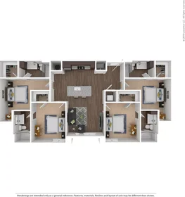 Stanza privata in South Terrace Road, immagine 1 di 49