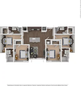 Quarto privado em South Terrace Road, imagem 1 de 10