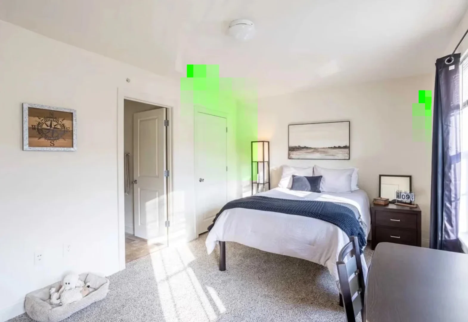 Chambre confortable pour étudiants disponible dans