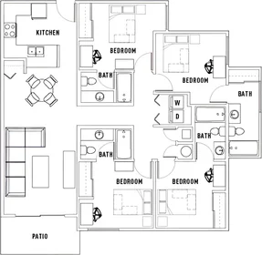 Private room at Wellborn Road, image 1 of 16