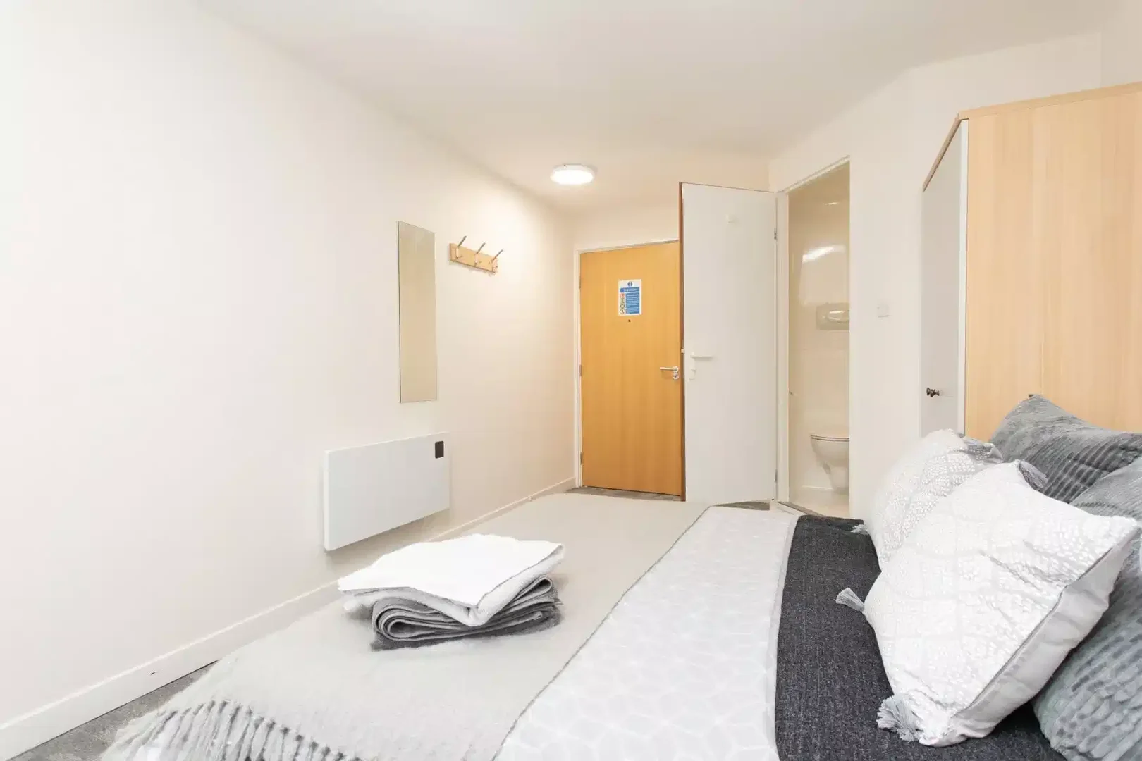 Chambre d'étudiant confortable et spacieuse dans 