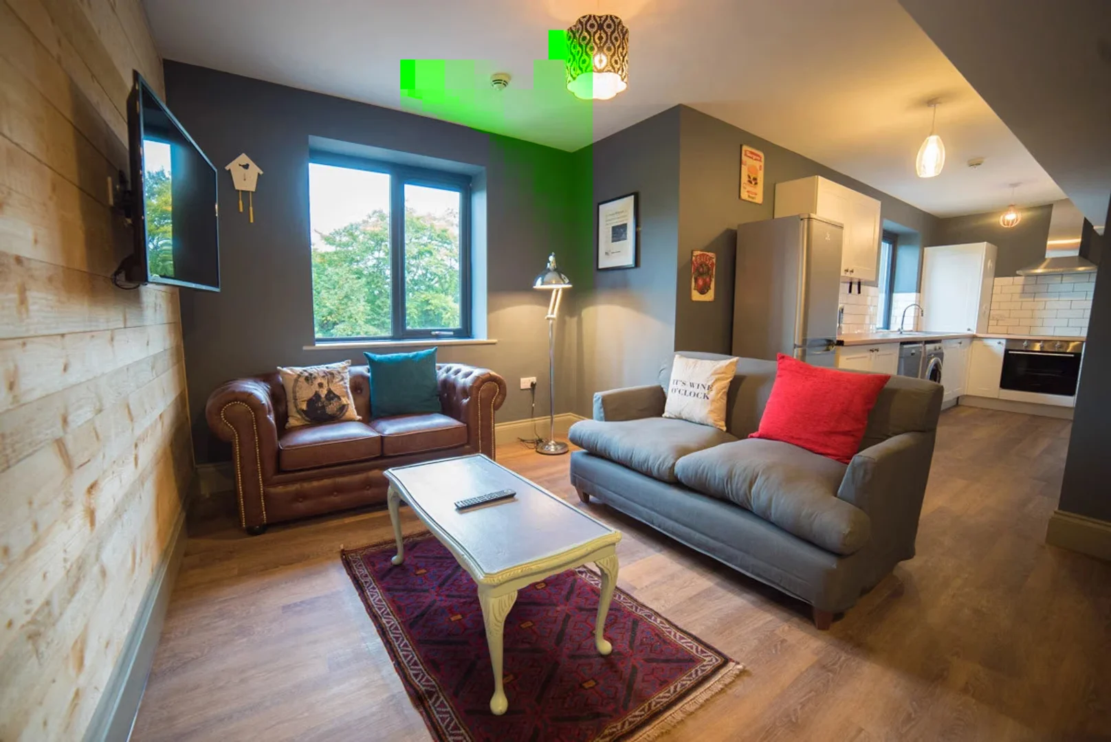 Student-friendly room in with modern amenities