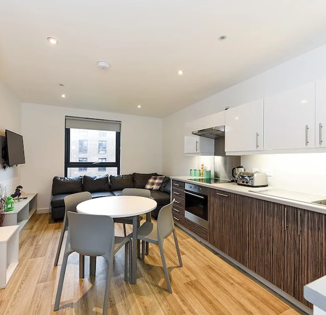 Habitación en apartamento estudiantil en alquiler en , completamente amueblado