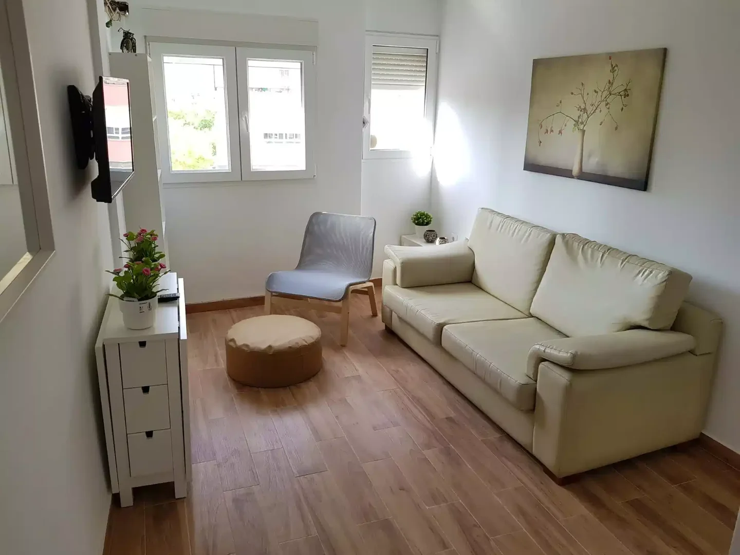 Habitación en apartamento estudiantil en alquiler en , completamente amueblado