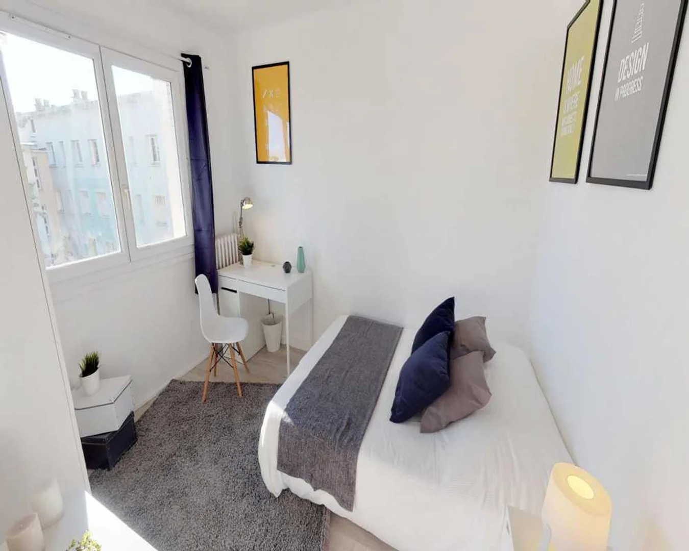 Chambre d'étudiant bon marché à proximité du campus dans 