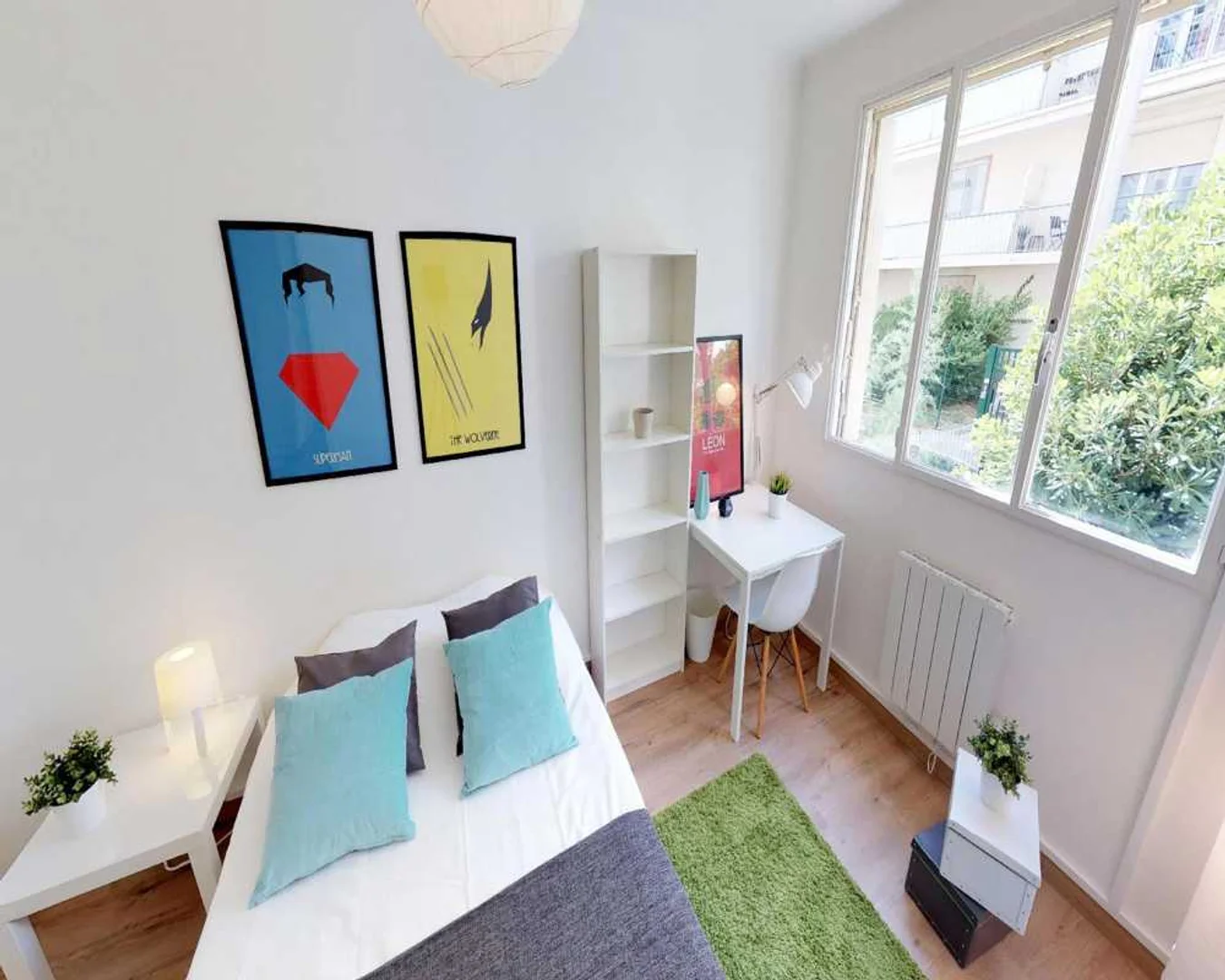 Studentenfreundliches Zimmer in mit modernen Annehmlichkeiten
