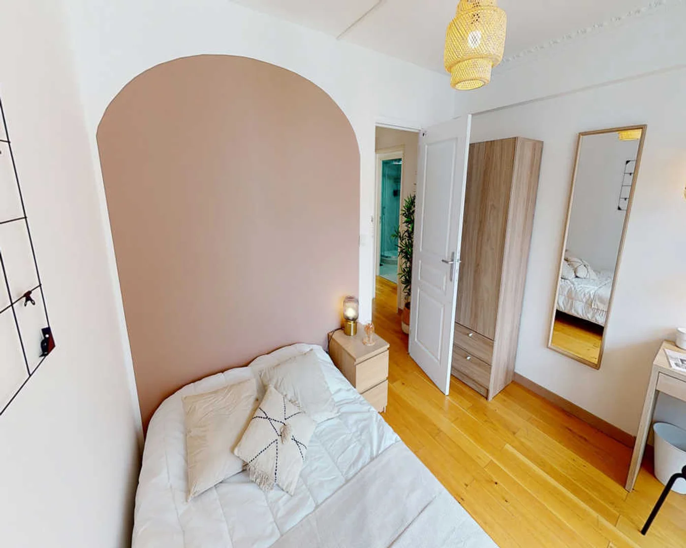 Quarto de estudante funcional perfeito para estudar em 