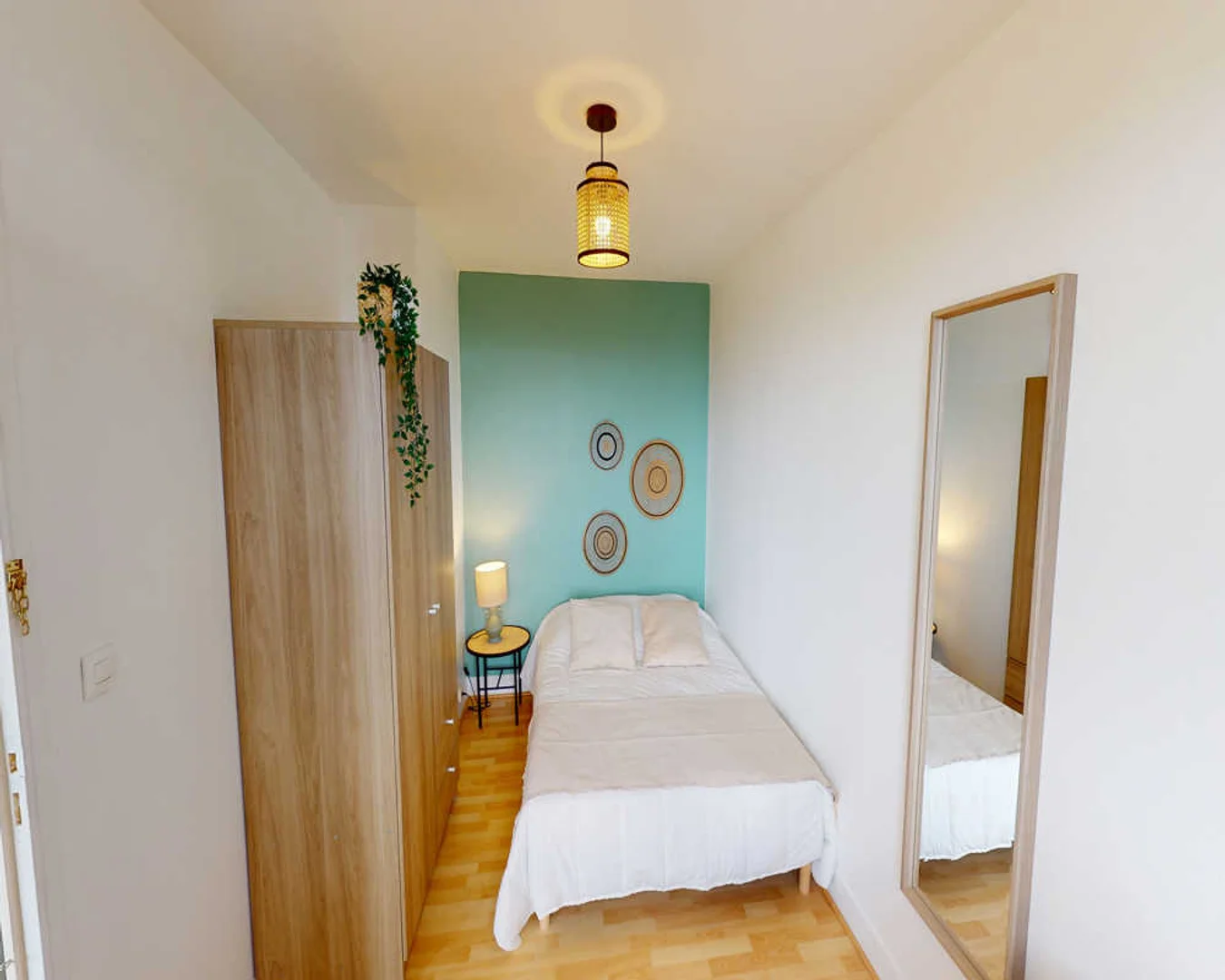 Chambre à louer dans un appartement d'étudiant à , entièrement meublée
