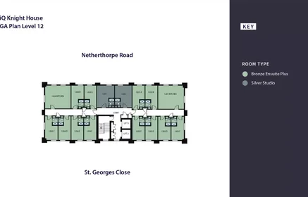 私人房间 在 Saint Georges Close, 31的图像23
