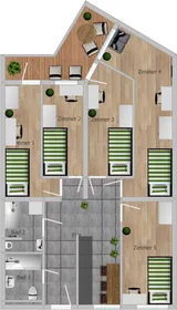 Habitación privada en Lützelsteiner Straße, Schwabing-Freimann, imagen 1 de 10