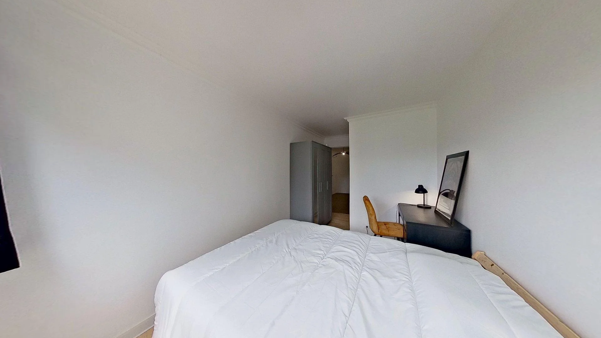 Chambre d'étudiant confortable et spacieuse dans 