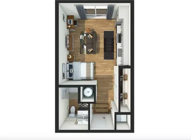 Monolocale in East Longview Avenue, immagine 1 di 38