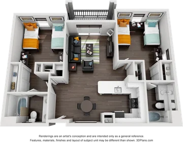 Private room at South Figueroa Street, image 1 of 10