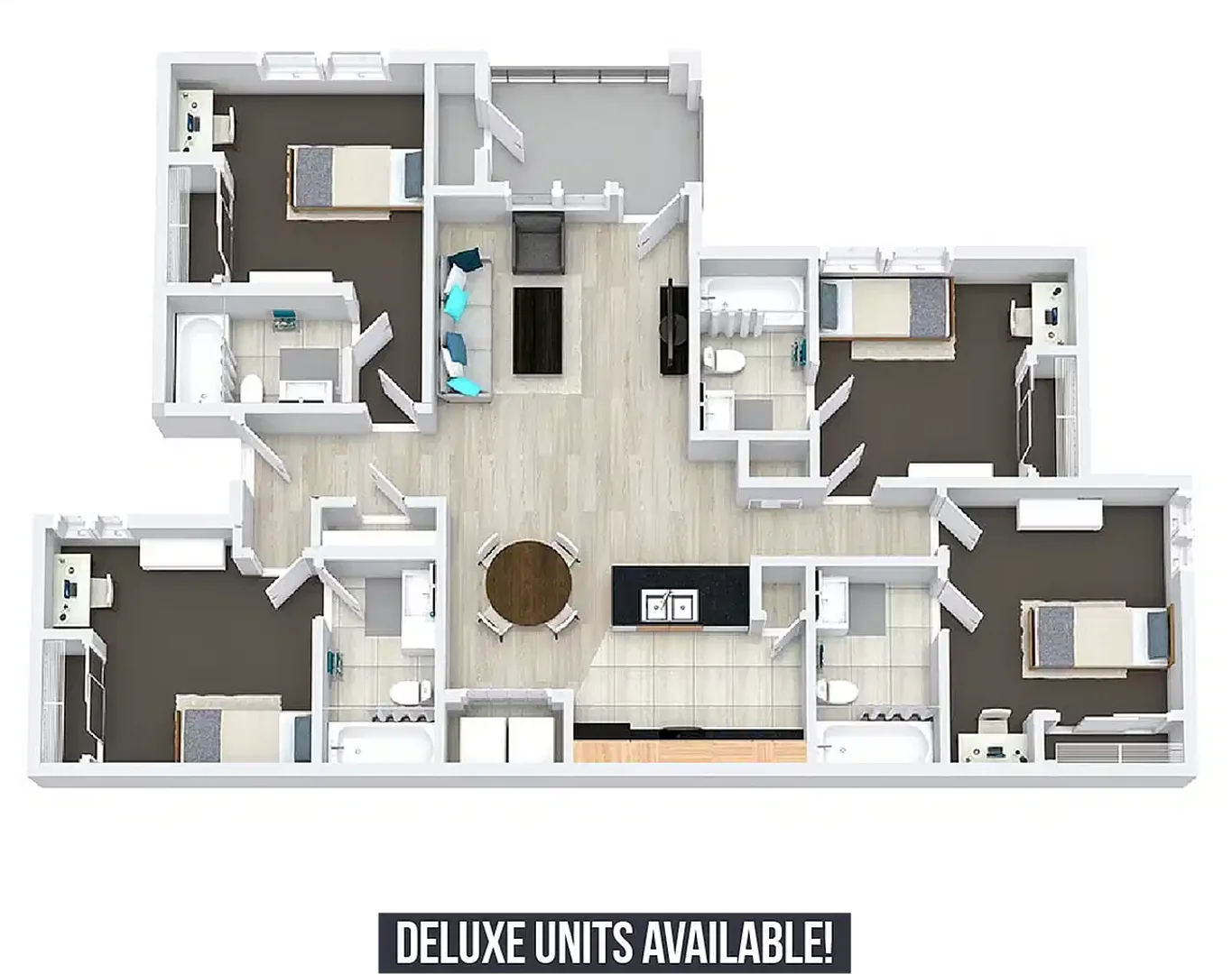 Habitación estudiantil económica con ubicación conveniente en 