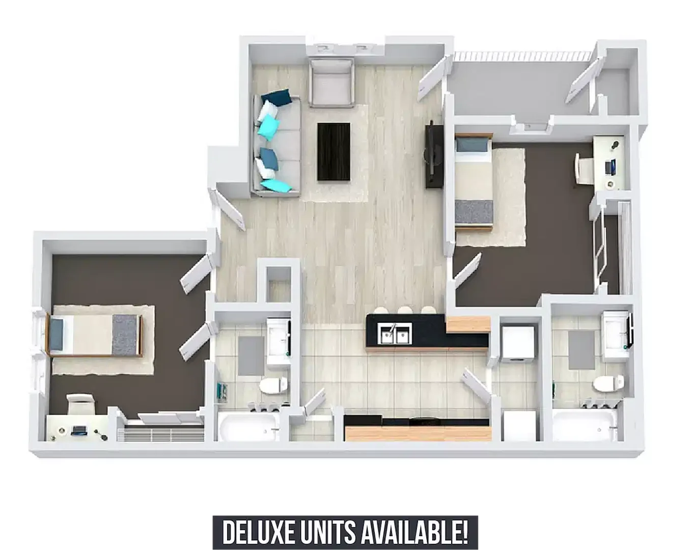 Habitación para estudiantes en  con modernas comodidades