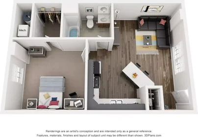 Stanza privata in Southern Drive, immagine 34 di 37